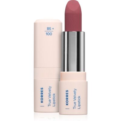 Korres True Velvety Lipstick Romige lippenstift met satijnen finish Tint Plum Rose 3 g Korres True Velvety Lipstick Romige lippenstift met satijnen finish Tint Plum Rose 3 g