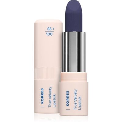 Korres True Velvety Lipstick Romige lippenstift met satijnen finish Tint Aegean Blue 3 g Korres True Velvety Lipstick Romige lippenstift met satijnen finish Tint Aegean Blue 3 g
