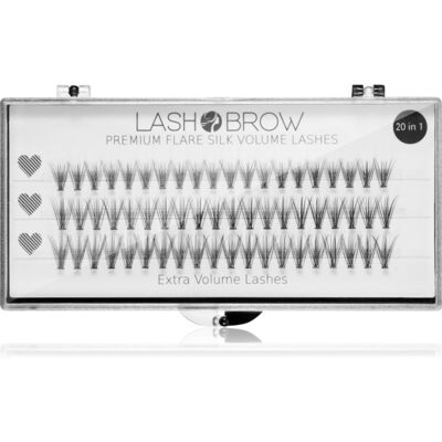 Lash Brow Premium Flare Silk Lashes - Valse wimpers, Natuurlijke uitstraling, Eenvoudig aan te brengen Lash Brow Premium Flare Silk Lashes - Valse wimpers, Natuurlijke uitstraling, Eenvoudig aan te brengen