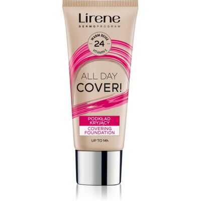 Lirene Vitamin E Vloeibare Foundation Hoge Dekking Kleur 24 Beige - Vloeibare Foundation Lirene Vitamin E Vloeibare Foundation Hoge Dekking Kleur 24 Beige - Vloeibare Foundation
