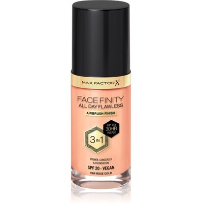 Max Factor Rose Gold Facefinity 3-in-1 Foundation - Foundation Max Factor Rose Gold Facefinity 3-in-1 Foundation - Foundation
