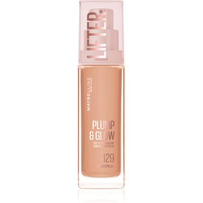 MAYBELLINE NEW YORK Lifter Plump & Glow verhelderende foundation voor natuurlijke uitstraling Tint 129 30 ml MAYBELLINE NEW YORK Lifter Plump & Glow verhelderende foundation voor natuurlijke uitstraling Tint 129 30 ml