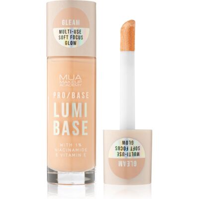 MUA Makeup Academy PRO/BASE Lumi Base Verhelderende Make-up Primer Tint Gleam (Cool) 33 ml MUA Makeup Academy PRO/BASE Lumi Base Verhelderende Make-up Primer Tint Gleam (Cool) 33 ml