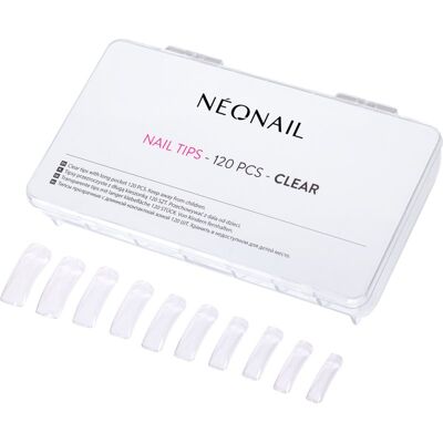 NeoNail Model Lange Zak Transparante Nageltips - Nagel Tips NeoNail Model Lange Zak Transparante Nageltips - Nagel Tips