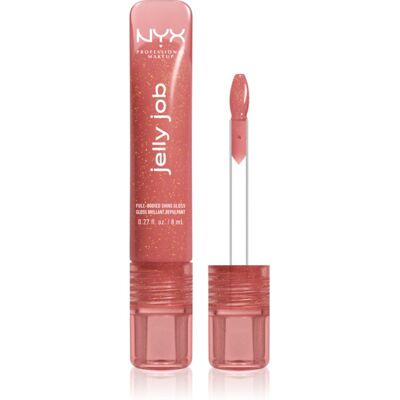 NYX Professional Makeup Jelly Job Stralende Lipgloss met Vergrotende Effect Tint Honey It´s Jelly 7.5 ml NYX Professional Makeup Jelly Job Stralende Lipgloss met Vergrotende Effect Tint Honey It´s Jelly 7.5 ml
