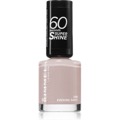 Rimmel 60 Seconds Super Shine Nagellak Tint 109 Evening Sand 8 ml Rimmel 60 Seconds Super Shine Nagellak Tint 109 Evening Sand 8 ml