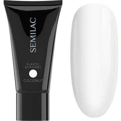 Semilac Elastic Acrylgel Acryl Gel voor Nagels Tint Coconut 30 g Semilac Elastic Acrylgel Acryl Gel voor Nagels Tint Coconut 30 g