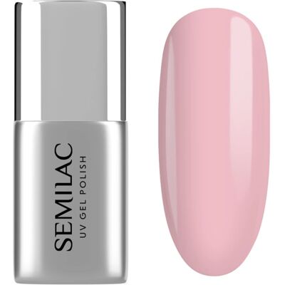 Semilac UV Gel Base Fiber Base Base Nagellak voor Gel Nagels Tint Pink Milk 7 ml Semilac UV Gel Base Fiber Base Base Nagellak voor Gel Nagels Tint Pink Milk 7 ml