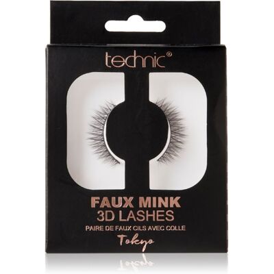 Technic Cosmetics Faux Mink Nepwimpers Tokyo 1 paar Technic Cosmetics Faux Mink Nepwimpers Tokyo 1 paar