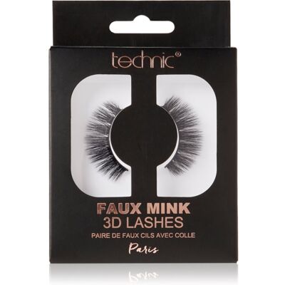 Technic Cosmetics Faux Mink Nepwimpers Paris 1 paar Technic Cosmetics Faux Mink Nepwimpers Paris 1 paar