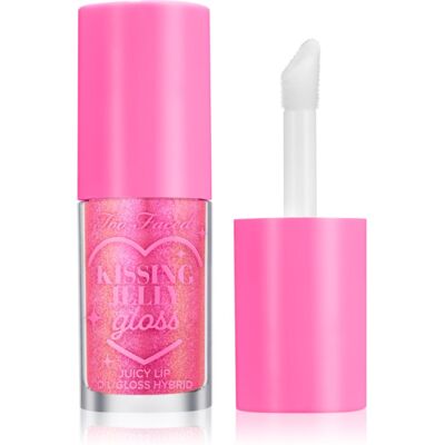 Too Faced Kissing Jelly Lip Oil Gloss Bubblegum - Lip Oil Gloss Too Faced Kissing Jelly Lip Oil Gloss Bubblegum - Lip Oil Gloss
