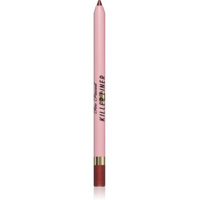 Too Faced Killer Liner Burgundy Waterdichte Gel Eyeliner Too Faced Killer Liner Burgundy Waterdichte Gel Eyeliner