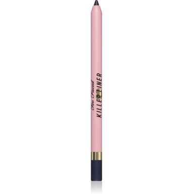 Too Faced Killer Saffier Eyeliner - Waterdicht Gel - 36H - Eyeliner Killer Liner - Voor Vrouwen Too Faced Killer Saffier Eyeliner - Waterdicht Gel - 36H - Eyeliner Killer Liner - Voor Vrouwen