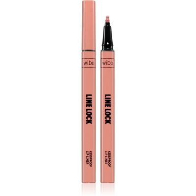Wibo Line Lock Kissproof Lip Liner Lip Fixatie voor Langdurige Effect Tint 02 Barely Legal 1 st Wibo Line Lock Kissproof Lip Liner Lip Fixatie voor Langdurige Effect Tint 02 Barely Legal 1 st