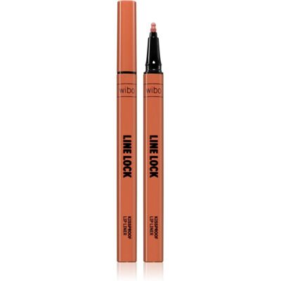 Wibo Line Lock Kissproof Lip Liner Lip Fixatie voor Langdurige Effect Tint 03 Spicy Rumor 1 st Wibo Line Lock Kissproof Lip Liner Lip Fixatie voor Langdurige Effect Tint 03 Spicy Rumor 1 st