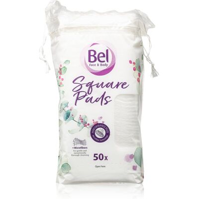 Bel Premium Gezichtsreiniger - 50 stuks - Vierkante vorm - Multicolor Bel Premium Gezichtsreiniger - 50 stuks - Vierkante vorm - Multicolor