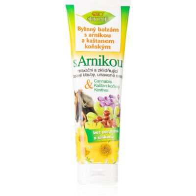 Bione Cosmetics Cannabis with Arnica kruidenbalsem met arnica en paardenkastanje 300 ml Bione Cosmetics Cannabis with Arnica kruidenbalsem met arnica en paardenkastanje 300 ml