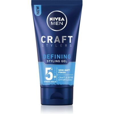 Nivea Craft Stylers Semi-Matte Haar Gel - Voor mannen Nivea Craft Stylers Semi-Matte Haar Gel - Voor mannen