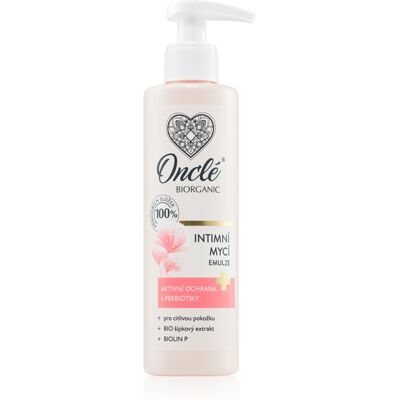 Onclé Biorganic Vrouwelijke Was Emulsie - Gevoelige Huid - 200 ml Onclé Biorganic Vrouwelijke Was Emulsie - Gevoelige Huid - 200 ml