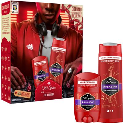 Old Spice RockStar Mannen Cadeauset - Lichaamsverzorging Old Spice RockStar Mannen Cadeauset - Lichaamsverzorging