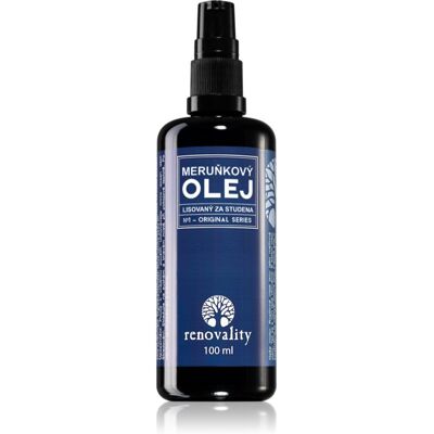 Renovality Abrikozenolie - Koudgeperst, Voedend, 100ml Renovality Abrikozenolie - Koudgeperst, Voedend, 100ml