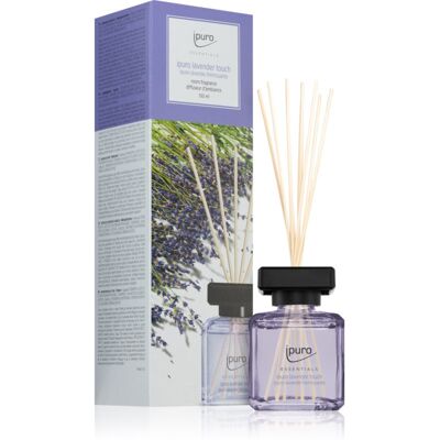 ípuro Essentials Lavender Touch aroma diffuser met vulling 100 ml ípuro Essentials Lavender Touch aroma diffuser met vulling 100 ml