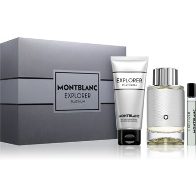 Montblanc Explorer Platinum Gift Set voor Mannen Montblanc Explorer Platinum Gift Set voor Mannen