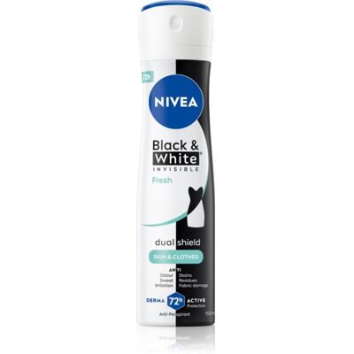NIVEA Invisible Black & White Fresh Antiperspirant Spray - Antiperspirant Spray NIVEA Invisible Black & White Fresh Antiperspirant Spray - Antiperspirant Spray