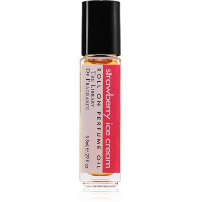 The Library of Fragrance Strawberry Ice Cream Body Olie Roll-On Unisex 8.8 ml The Library of Fragrance Strawberry Ice Cream Body Olie Roll-On Unisex 8.8 ml