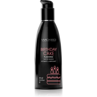 Wicked Aqua Flavored glijmiddel met een smaakje Birthday Cake 60 ml Wicked Aqua Flavored glijmiddel met een smaakje Birthday Cake 60 ml