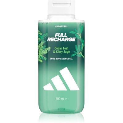 Adidas Vibes Full Recharge Douchegel unisex 400 ml Adidas Vibes Full Recharge Douchegel unisex 400 ml