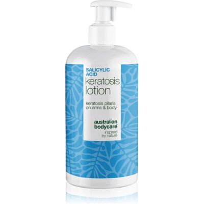 Australian Bodycare Salicylic Acid Keratosis Verzachtende Body Milk tegen Puistjes 500 ml Australian Bodycare Salicylic Acid Keratosis Verzachtende Body Milk tegen Puistjes 500 ml