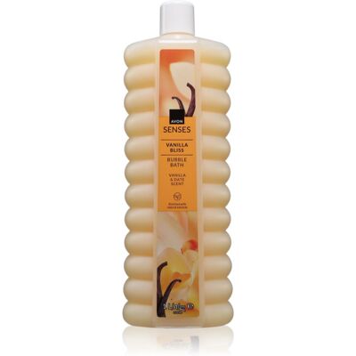 Avon Senses Vanilla Bliss Badschuim 1000 ml Avon Senses Vanilla Bliss Badschuim 1000 ml