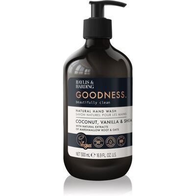 Baylis & Harding Goodness Coconut, Vanilla & Shea Natuurlijke Vloeibare Handzeep 500 ml Baylis & Harding Goodness Coconut, Vanilla & Shea Natuurlijke Vloeibare Handzeep 500 ml