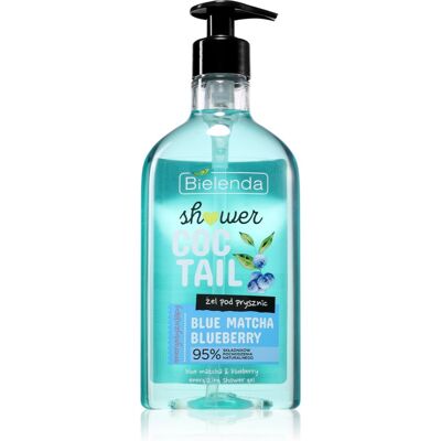 Bielenda Shower Coctail Blue Matcha + Blueberry Actieve Douchegel met antioxiderende werking 400 ml Bielenda Shower Coctail Blue Matcha + Blueberry Actieve Douchegel met antioxiderende werking 400 ml