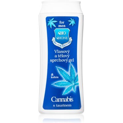 Bione Cosmetics Men Cannabis + Taurine Body en Haar Douchegel - Douchegel Bione Cosmetics Men Cannabis + Taurine Body en Haar Douchegel - Douchegel