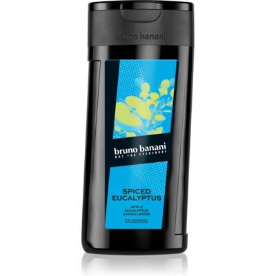 Bruno Banani Spiced Eucalyptus Verfrissende Douchegel 3in1 voor Mannen 250 ml Bruno Banani Spiced Eucalyptus Verfrissende Douchegel 3in1 voor Mannen 250 ml
