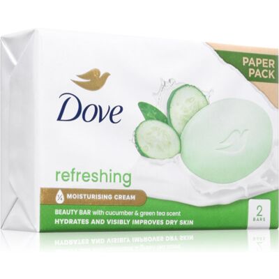 Dove Refreshing Vaste Zeep 2x90 g Dove Refreshing Vaste Zeep 2x90 g