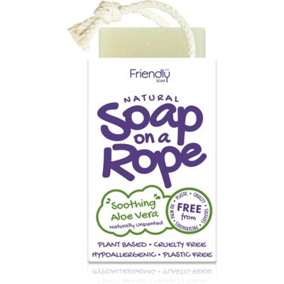 Friendly Soap Soap on a Rope Aloe Vera Natuurlijke Zeep aan een touwtje 95 g Friendly Soap Soap on a Rope Aloe Vera Natuurlijke Zeep aan een touwtje 95 g