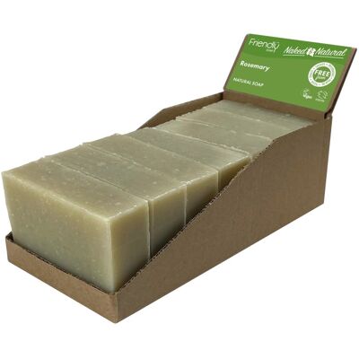 Friendly Soap Natural Soap Rosemary Natuurlijke Zeep 7x95 g Friendly Soap Natural Soap Rosemary Natuurlijke Zeep 7x95 g