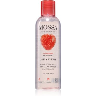 Mossa Cosmetics Aardbeien Hyaluron Micellair Water - Micellair Water Mossa Cosmetics Aardbeien Hyaluron Micellair Water - Micellair Water