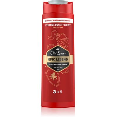 Old Spice Epic Legend Douchegel voor Gezicht, Lichaam en Haar 400 ml Old Spice Epic Legend Douchegel voor Gezicht, Lichaam en Haar 400 ml