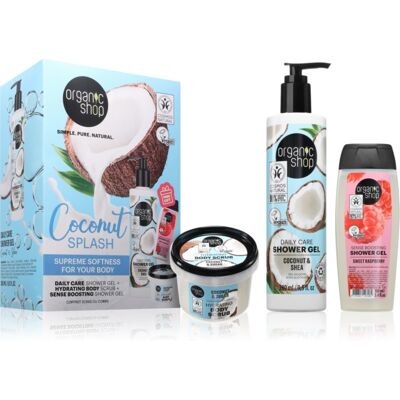 Organic Shop Coconut Splash Gift Set voor het Lichaam Organic Shop Coconut Splash Gift Set voor het Lichaam