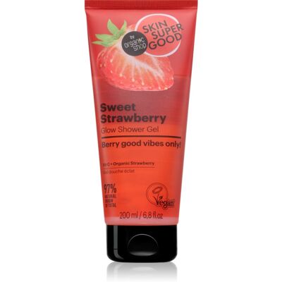 Organic Shop Skin Super Good Sweet Strawberry Voedende Douchegel 200 ml Organic Shop Skin Super Good Sweet Strawberry Voedende Douchegel 200 ml
