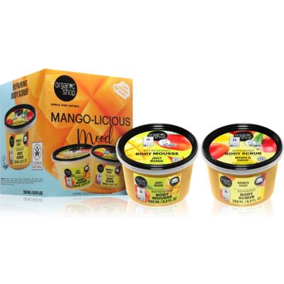 Organic Shop Mango-licious Mood Beauty Set Gift Set voor het Lichaam Organic Shop Mango-licious Mood Beauty Set Gift Set voor het Lichaam