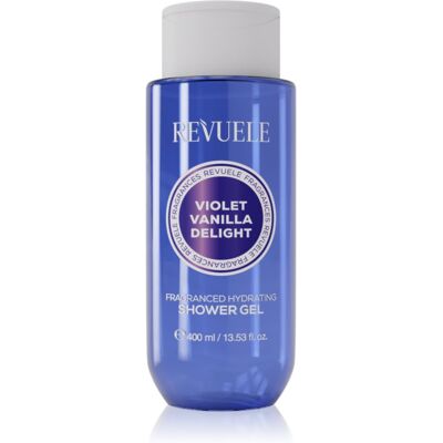 Revuele Violet Vanilla Delight Fragranced Hydrating Shower Gel geparfumeerde douchegel met Hydraterende Werking voor Vrouwen 400 ml Revuele Violet Vanilla Delight Fragranced Hydrating Shower Gel geparfumeerde douchegel met Hydraterende Werking voor Vrouwen 400 ml