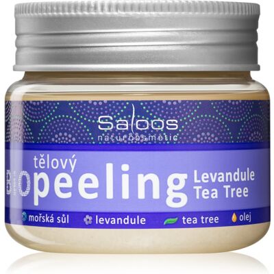 Saloos Bio Lavendel & Tea Tree Lichaamspeeling - Lichaamspeeling Saloos Bio Lavendel & Tea Tree Lichaamspeeling - Lichaamspeeling