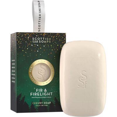 Scottish Fine Soaps Fir & Firelight Vaste Zeep in Doos 150 g Scottish Fine Soaps Fir & Firelight Vaste Zeep in Doos 150 g