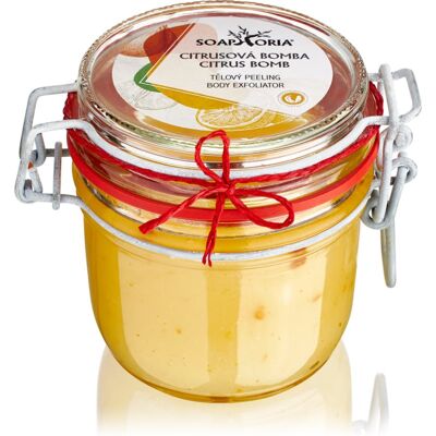 Soaphoria Citrus Bomb Lichaamscrub - Lichaamstype Soaphoria Citrus Bomb Lichaamscrub - Lichaamstype