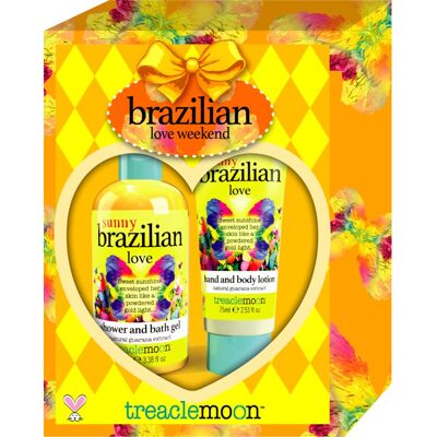 Treaclemoon Brazilian Love Weekend Set Gift Set voor het Lichaam Treaclemoon Brazilian Love Weekend Set Gift Set voor het Lichaam